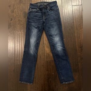 Men’s AE American Eagle Dark Wash Stretchy Skinny Jeans NEXT LEVEL 30x32